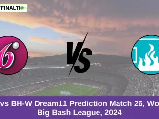 SS-W vs BH-W Dream11 Prediction Match 26, Women's Big Bash League, 2024