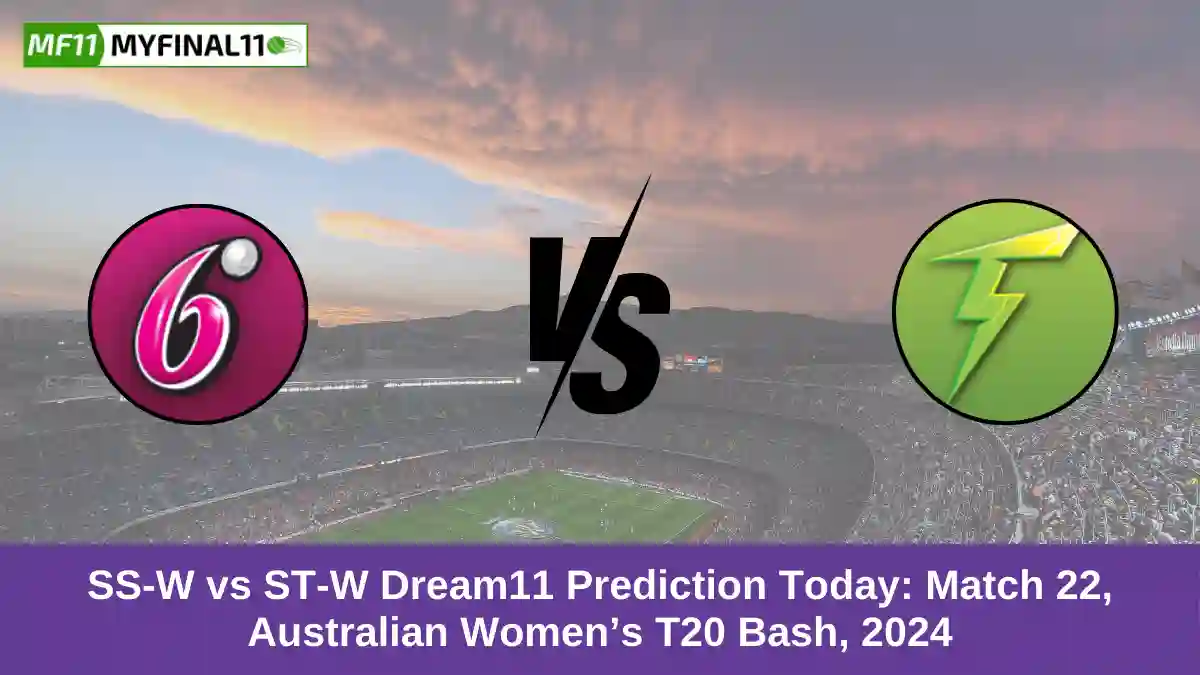 SS-W vs ST-W Dream11 Prediction Today Match 22, Australian Women’s T20 Bash, 2024