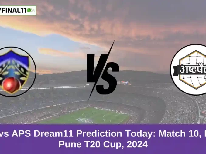 SSX vs APS Dream11 Prediction Today Match 10, Ecole Pune T20 Cup, 2024