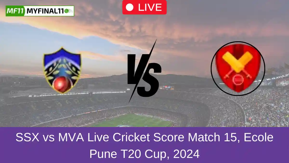 SSX vs MVA Live Cricket Score Match 15, Ecole Pune T20 Cup, 2024