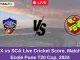 SSX vs SCA Live Cricket Score, Match 5, Ecole Pune T20 Cup, 2024