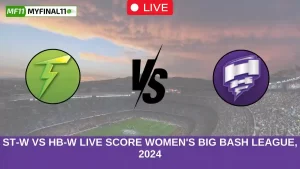 ST-W vs HB-W Live Score Women's Big Bash League, 2024 (1)