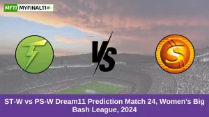 ST-W vs PS-W Dream11 Prediction Match 24, Women's Big Bash League, 2024