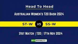 ST-W vs SS-W Player Battle, Head to Head Team Stats, Team Record - Australian Women's T20 Bash 2024