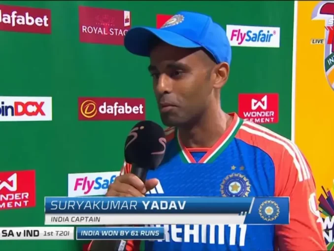 Captain Suryakumar Yadav praises Sanju Samson's unique style