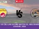 TAD vs CBJ Live Score Match 23, Abu Dhabi T10 League, 2024