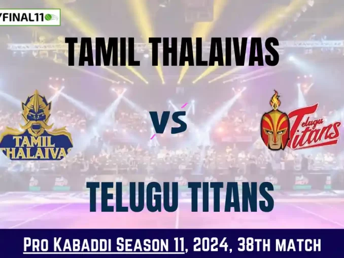 TAM vs TEL Dream11 Prediction