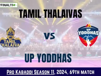 TAM vs UP Dream11 Prediction Today Kabaddi 69th Match