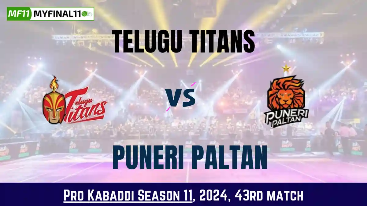 TEL vs PUN Dream11 Prediction