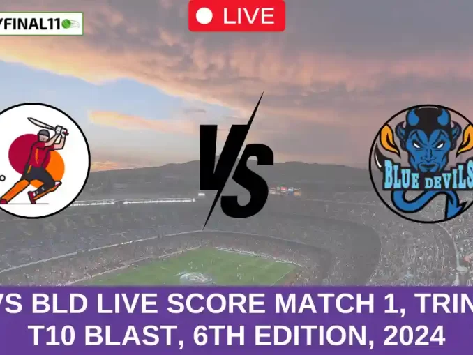 TLS vs BLD Live Score match 1, Trinidad T10 Blast, 6th Edition, 2024