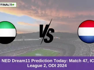 UAE vs NED Dream11 Prediction Today Match 47, ICC CWC League 2, ODI 2024