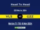 VLS vs GZZ Player Battle, Head to Head Team Stats, Player Record