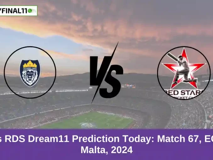 VLS vs RDS Dream11 Prediction Today Match 67, ECS T10 Malta, 2024