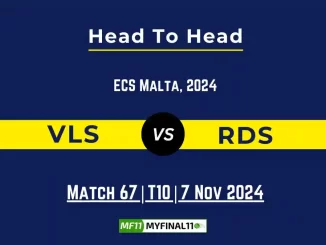 VLS vs RDS Player Battle, Head to Head Team Stats, Player Record (1)