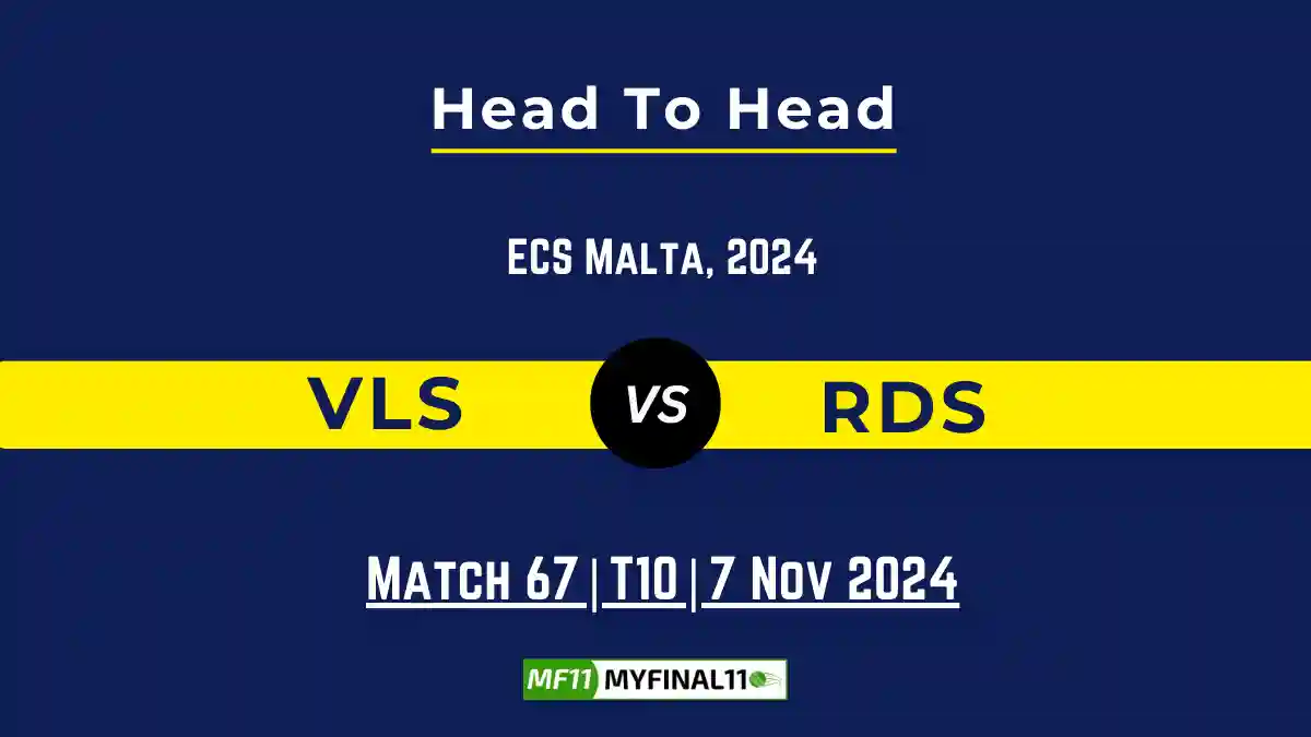 VLS vs RDS Player Battle, Head to Head Team Stats, Player Record (1)