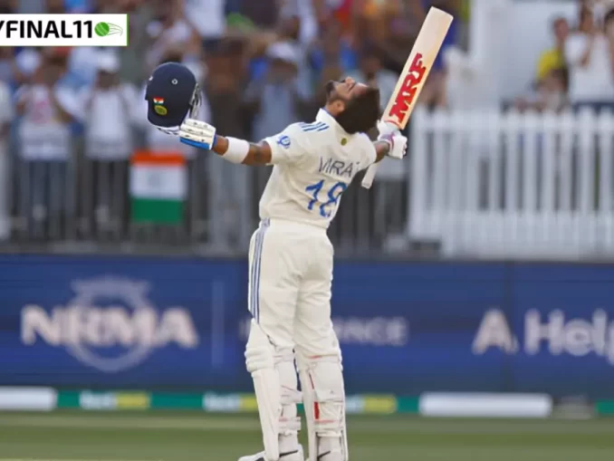 "IND vs AUS LIVE, 1st Test Day 3: Virat Kohli Scores a Century as Team India Declares at 487/6 in Their Second Innings"