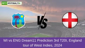 I vs ENG Dream11 Prediction 3rd T20I, England tour of West Indies, 2024