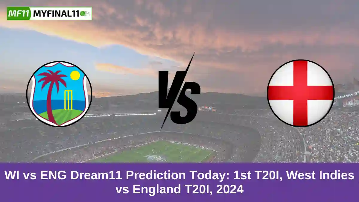 WI vs ENG Dream11 Prediction Today 1st T20I, West Indies vs England T20I, 2024 (1)