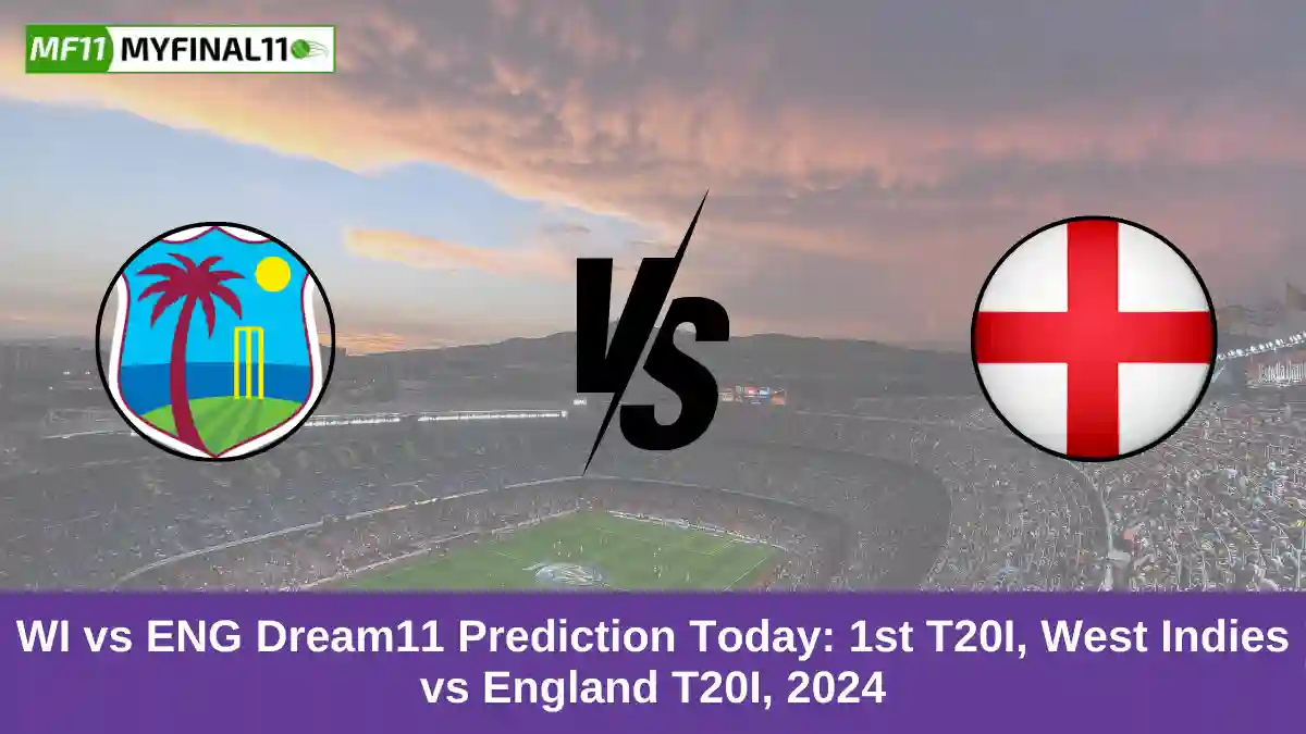 WI vs ENG Dream11 Prediction Today 1st T20I, West Indies vs England T20I, 2024