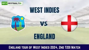 WI vs ENG Dream11 Prediction Today 2nd T20I Pitch Report, Playing11 and Stats England tour of West Indies 2024