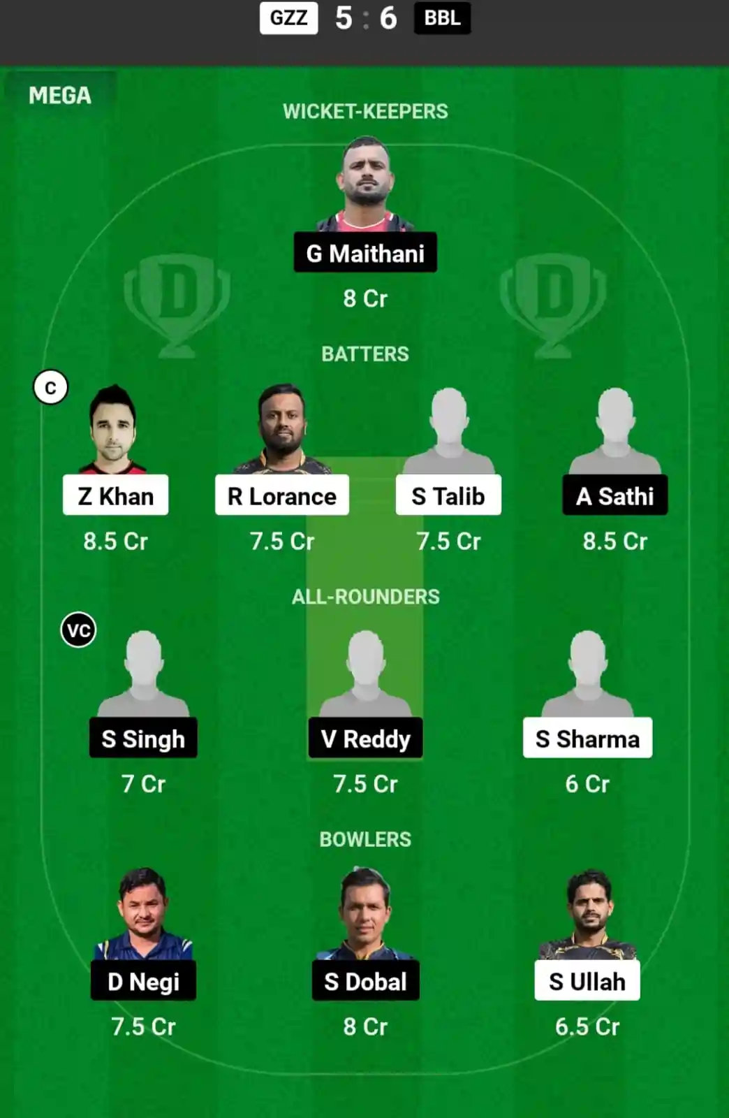 GZZ vs BBL Dream11 Prediction Today: Match 50 Pitch Report, and Key Player | ECS T10 Malta 2024