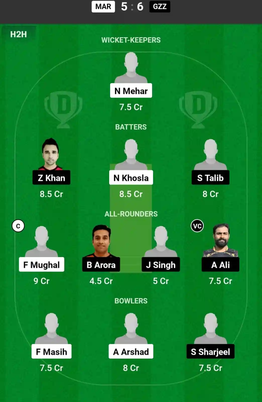 MAR vs GZZ Dream11 Prediction Today: Match 52 Pitch Report, and Key Player | ECS T10 Malta 2024