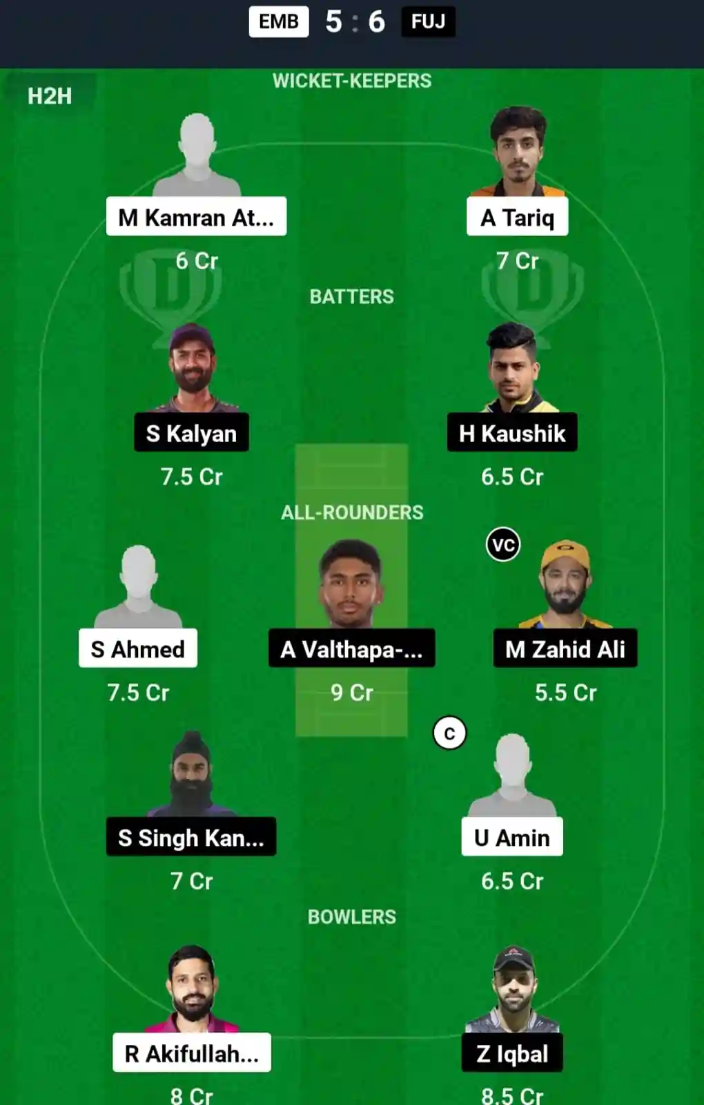 EMB vs FUJ Dream11 Prediction Today: Match 29 Pitch Report, and Key Player | Emirates D20 Tournament 2024