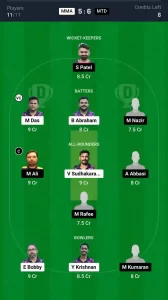 MMA vs MTD Dream11 Prediction Today: Match 92 Pitch Report, Playing11 and Stats | ECS T10 Malta 2024