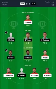 SSX vs SCA Dream11 Prediction Today: Match 25 Pitch Report, Playing11 and Stats | Ecole Pune T20 Cup 2024