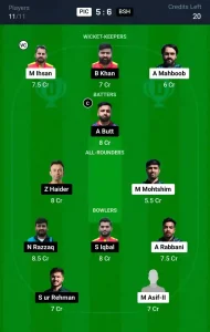 PIC vs BSH Dream11 Prediction Today: Match 16 Pitch Report, Playing11 and Stats | ECS T10 Spain 2024