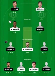 KAR vs SAU Dream11 Prediction Today: Group B Pitch Report, Playing11 and Stats | Indian Domestic T20 Trophy 2024