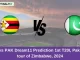 ZIM vs PAK Dream11 Prediction 1st T20I, Pakistan tour of Zimbabwe, 2024