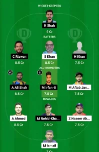 AJM vs SHA Dream11 Team Prediction