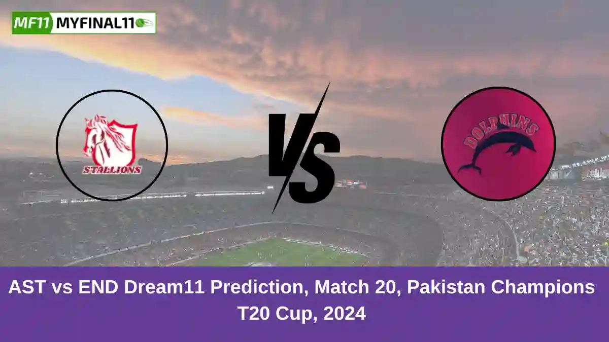 AST vs END Dream11 Prediction, Match 20, Pakistan Champions T20 Cup, 2024