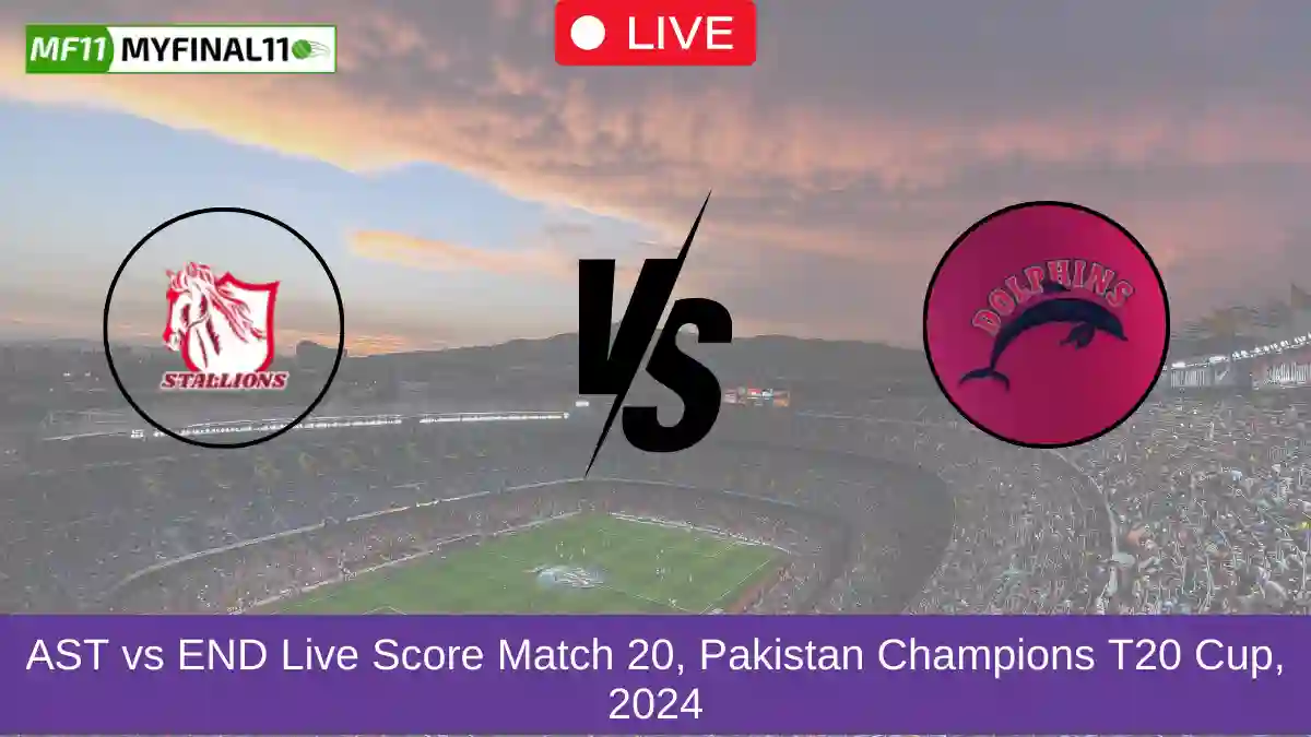 AST vs END Live Score Match 20, Pakistan Champions T20 Cup, 2024