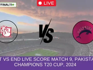 AST vs END Live Score Match 9, Pakistan Champions T20 Cup, 2024