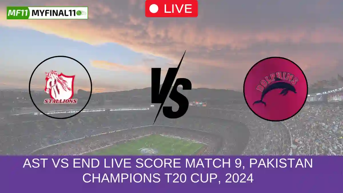 AST vs END Live Score Match 9, Pakistan Champions T20 Cup, 2024