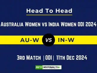 AU-W vs IN-W Player Battle, Head to Head Team Stats, Team Record - Australia Women vs India Women ODI 2024