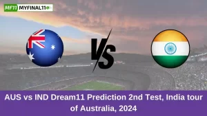 AUS vs IND Dream11 Prediction 2nd Test, India tour of Australia, 2024