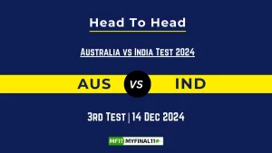 AUS vs IND Player Battle, Head to Head Team Stats, Player Record