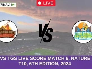 BAW vs TGS Live Score Match 6, Nature Isle T10, 6th Edition, 2024