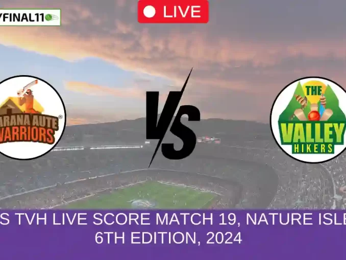 BAW vs TVH Live Score Match 19, Nature Isle T10, 6th Edition, 2024