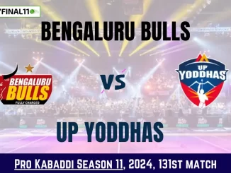 BLR vs UP Dream11 Kabaddi Prediction