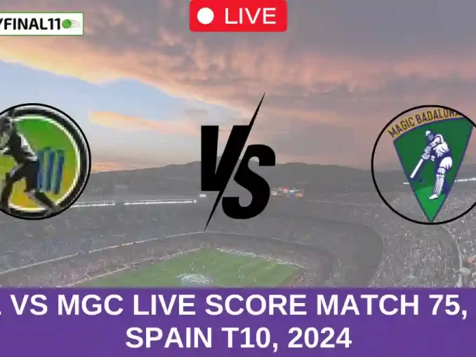 BQL vs MGC Live Score Match 75, ECS Spain T10, 2024