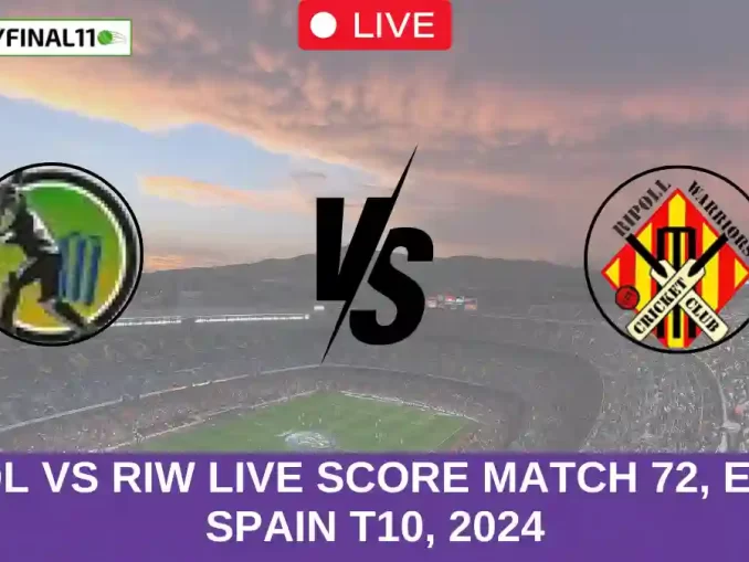 BQL vs RIW Live Score Match 72, ECS Spain T10, 2024