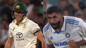 Bumrah vs Labuschagne Video: Heated Exchange Lights Up Adelaide Test