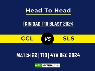 CCL vs SLS Player Battle, Head to Head Team Stats, Team Record