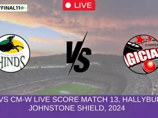 CH-W vs CM-W Live Score Match 13, Hallyburton Johnstone Shield, 2024