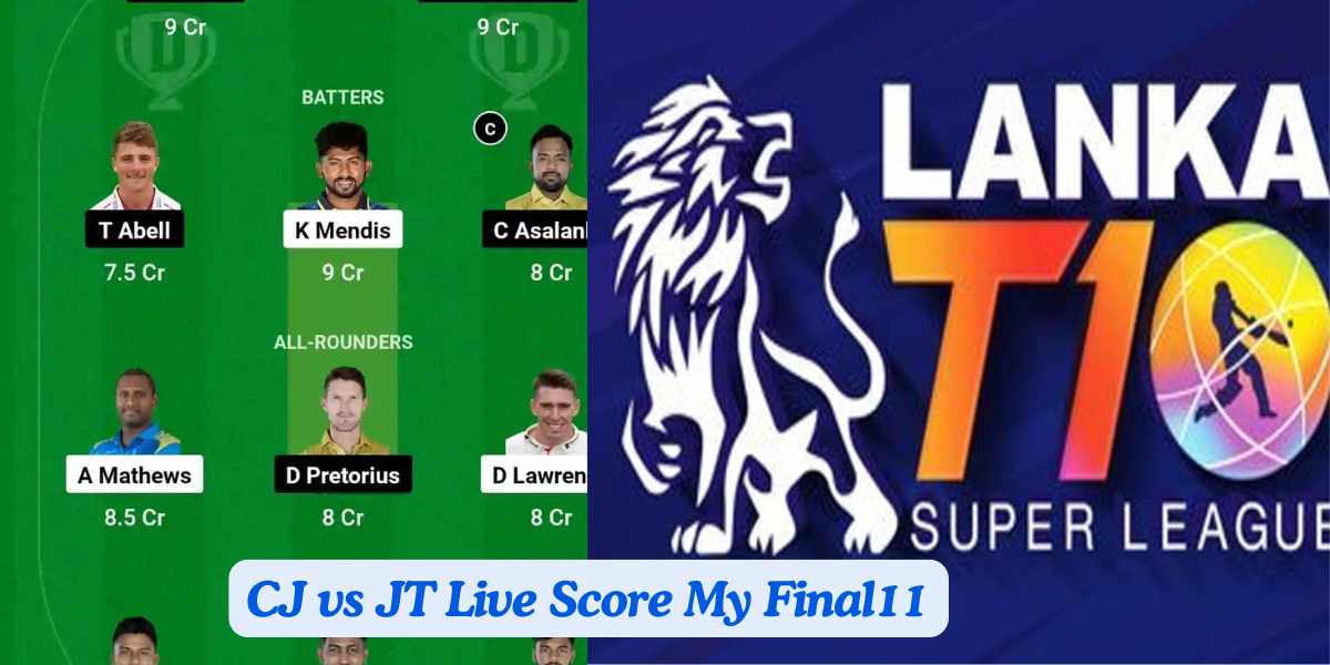 CJ vs JT Live Score, 19th Match Lanka T10 Super League 2024 i