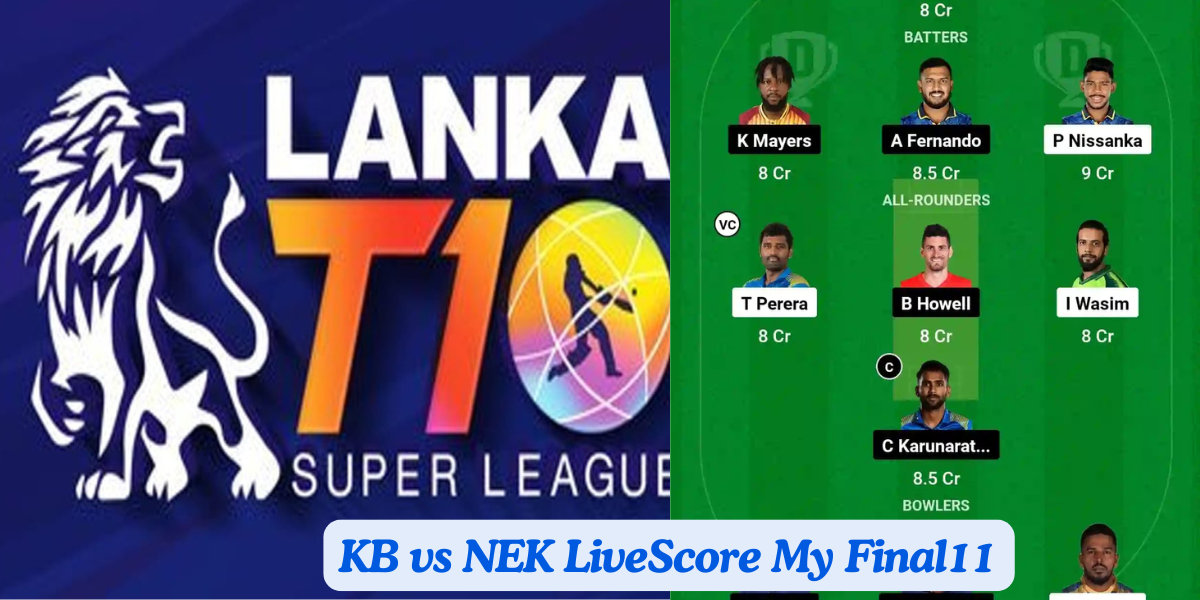 The Kandy Bolts (KB) vs Nuwara Eliya Kings (NEK) 20th Match in the Lanka T10 Super League 2024 is set for December 17, 2024